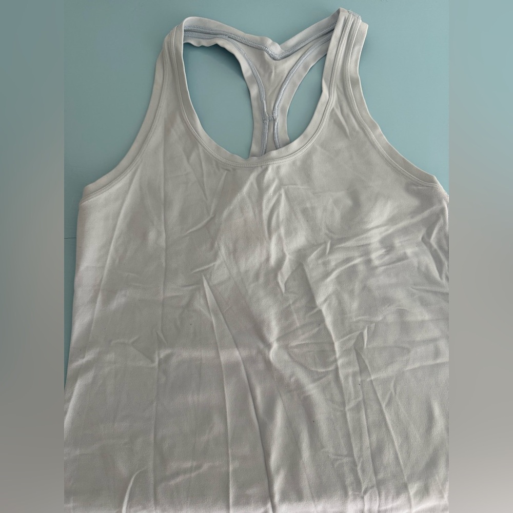 Lululemon Women's Light Blue Tank Top